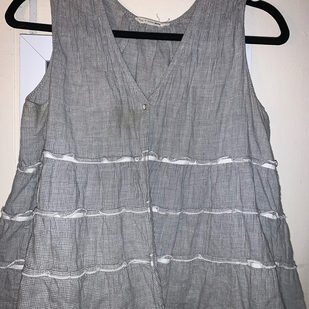 Rag and Bone Jean Sleeveless Blouse